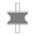 AT  / Typ 7 – gewölbter Silentblock