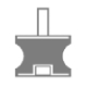 BT  / Typ 8 – gewölbter Silentblock
