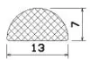 25539/EPDM65 D-Profil