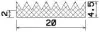 25346/EPDM65 – Kronen-