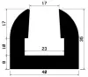 2421/EPDM65 U-Profil