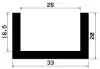 0946/EPDM65 U-Profil