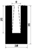 2047/FPM-Viton U-Profil