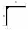 60 × 60 × 3 mm EPDM 70 