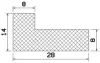 25259/EPDM65 Profil-L
