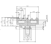 13,7 × 7,4/5,4 mm, PVC61, schwarz, 2-2021-04-26 MD2
