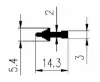 14,3 × 3/5,4 mm NBR 70 – Fugenabdeck-