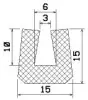 25799/EPDM65 U-Profil