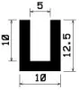 0370/EPDM65 U-Profil