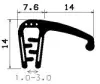 0084/EPDM mit Metallverstärkung 