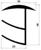 1560/EPDM-Fugenabdeck-
