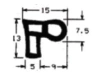 1306/EPDM65 Zargenprofil