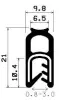 0075/EPDM mit Metallverstärkung
