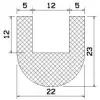 25699/EPDM65 U-Profil