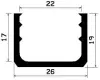 1535/EPDM65 U-Profil