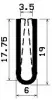 0228/Silikon-U-Profil