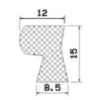 25024/EPDM65 Zargenprofil