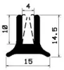 1827/EPDM65 U-Profil