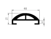 61 x 23 mm, TPE 65, gelb