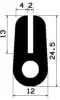 1044/EPDM65 U-Profil