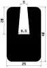 0736/EPDM U-Profil