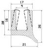 25773/EPDM65 U-Profil