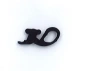 25 x 13 mm, PVC 65, schwarz