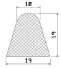 25337/EPDM65 D-Profil