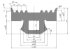 11,8 × 6,8 mm, ADI-TPE 65