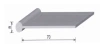 78 x 8 mm, PVC 60, schwarz