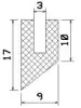 25787/EPDM65 U-Profil