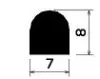 1454/Silikon-Profil-D