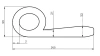 24,5 × 9,5 mm, TPE 65, Profil „04“, schwarz