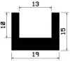 0534/EPDM65 U-Profil