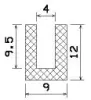 25501/EPDM65 U-Profil