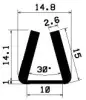 1954/EPDM65 U-Profil