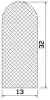 25014/NBR  D-Profil