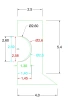 6,5 × 4 mm, PVC 65, schwarz