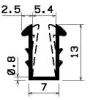 1942/EPDM65 U-Profil