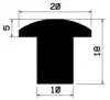 1520/PVC65 – Fugenabdeck-