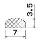 25170/TPE65 D-Profil