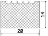 25612/CR-Neopren – Kronen-