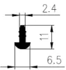 11 x 6 mm EPDM 70