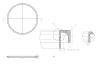 37/25,5 × 23,5 mm, PVC 65, schwarz