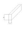50 x 3 mm, TPE 65, schwarz