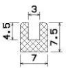 25074/EPDM65 U-Profil