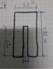 10 × 5,2 mm, PVC 65, schwarz