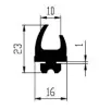 16/10 × 23 mm EPDM 60 – Fugenabdeck-