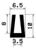 0882/EPDM65 U-Profil