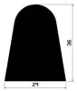 2290/EPDM65 D-Profil